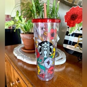 Starbucks Poppy Venti Acrylic Cup EUC